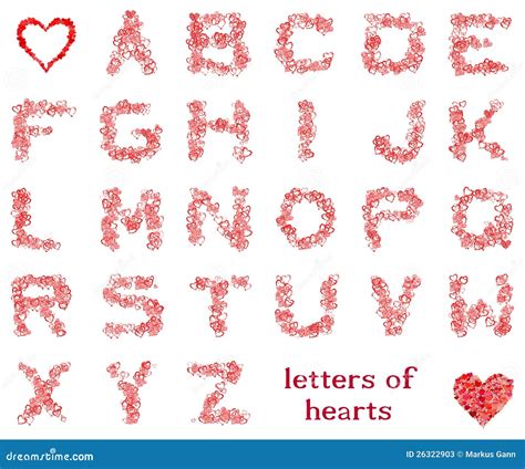 letters  hearts stock illustration illustration  high