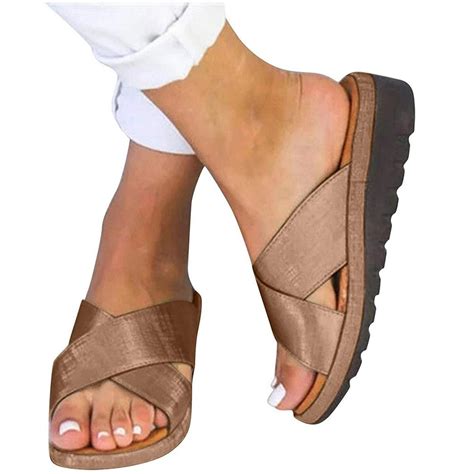 mychoice mchoice sandals  women wide width comfy platform sandal shoes comfortable