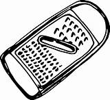 Grater Clipart Cheese Clip Cliparts Clipground Library sketch template