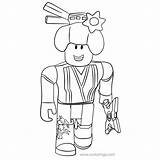 Roblox Xcolorings sketch template