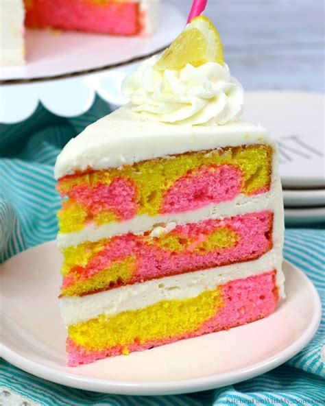 Homemade Pink Lemonade Cake Pink Lemonade Cake Lemonade Cake Recipe