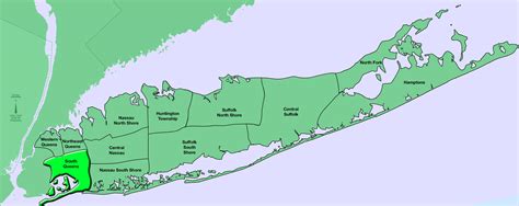 geographical boundaries south queens