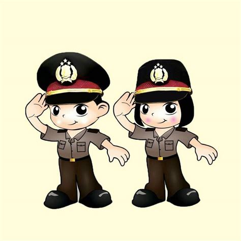 terbaru 24 gambar polisi kartun