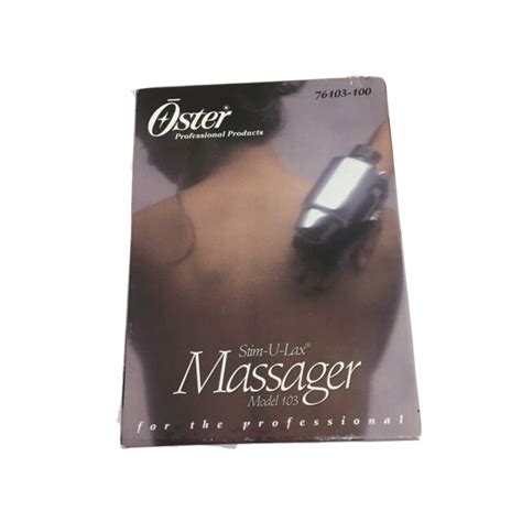 Oster 76103 100 Professional Stim U Lax Massager For Sale Online Ebay