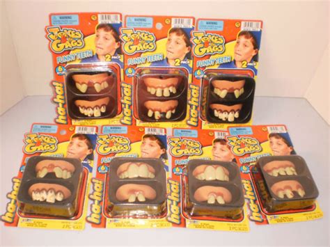 7 Ja Ru 2 Packs Joke Hillbilly Teeth Funny Gag Novelty New In Package