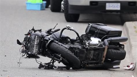 motorcyclist airlifted to hospital in critical condition after surrey