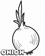Coloring Onion Pages Vegetable Printable Vegetables Print Topcoloringpages Sheet Children Popular sketch template