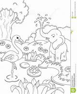 Nature Coloring Pages Kids Drawing Beautiful Scenes Colouring Scene Color Animals Printable Sheets Realistic Scenery Getdrawings Landscape Getcolorings Print Awesome sketch template