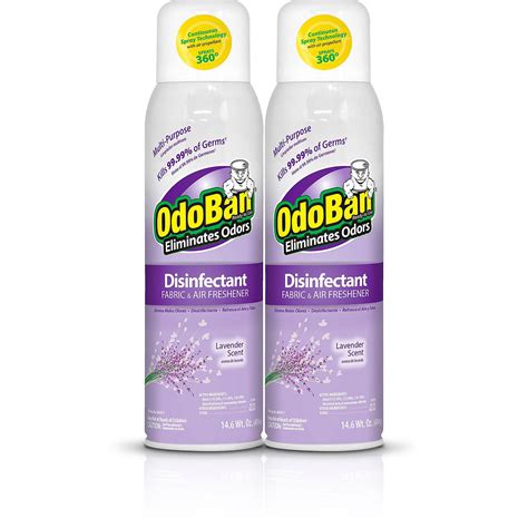 odoban disinfectant fabric air freshener spray lavender scent oz