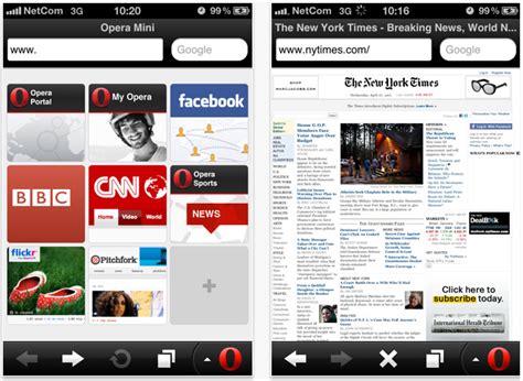extreme makeover opera mini web browser edition