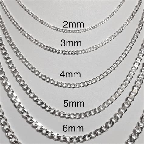 sterling silver mm curb link chain cape  jewelers