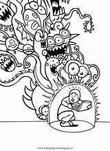 Virus Coloring Pages Getdrawings Bacteria Getcolorings sketch template