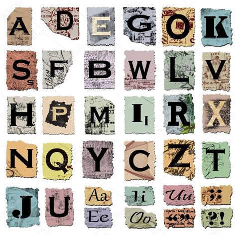 vintage alphabet stock photo  ellerslie