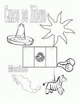 Flag Mexico Coloring Drawing Mexican Popular Sheet Getdrawings sketch template