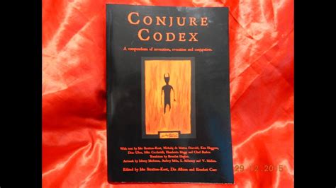 the conjure codex vol 1 slideshow youtube