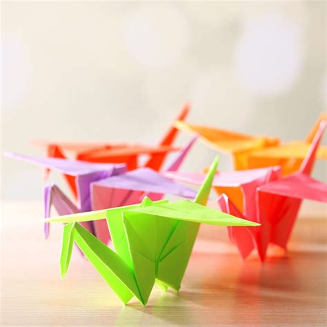 making origami cranes  donate diytodonate