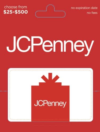 Jcpenney 25 500 T Card – Activate And Add Value After Pickup 0