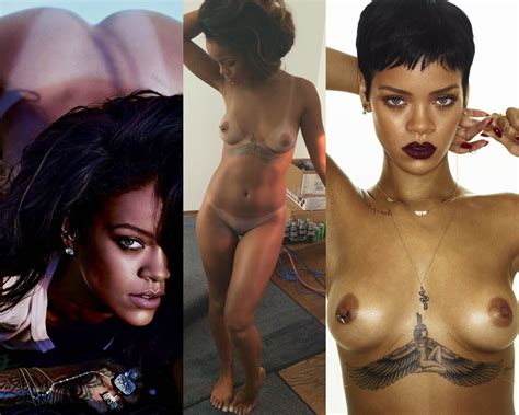 rihanna nude naked boobs ass pussy complete collection celebrity leaks scandals leaked sextapes