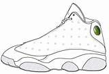 Shoe Jordans Drawing Tenis Tennis Doernbecher Xiii Fondos Sketchite Getdrawings Running Sneakers Raros Esquemas Calzado Coloringhome sketch template