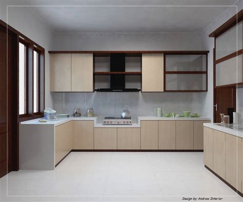 gambar desain dapur rumah minimalis sederhana cantik  modern disain rumah kita