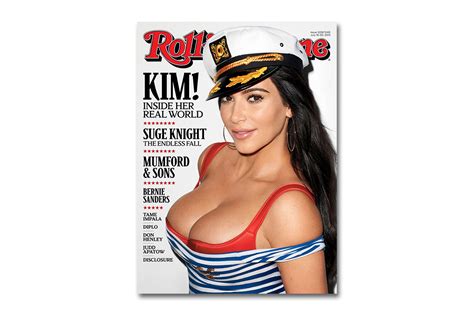 Kim Kardashian Covers The 2015 July Double Issue Of Rolling Stone
