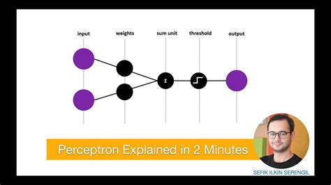 perceptron explained   minutes youtube
