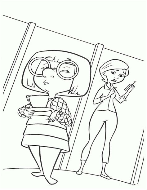 printable incredibles  coloring pages