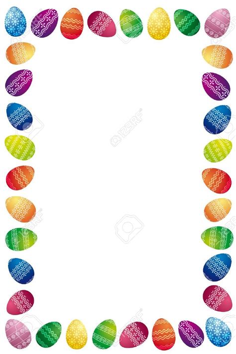 awesome easter egg border images images page borders