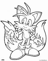 Tails Sonic Coloring Pages Fox Clipart Print Printable Color Tail Getcolorings Handy Manual Long Library Popular Template sketch template