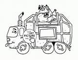 Truck Coloring Garbage Pages Kenworth Mail Drawing Printable Plow Cement Trash W900 Carrier Mud Getcolorings Preschoolers Kids Template Getdrawings Snow sketch template