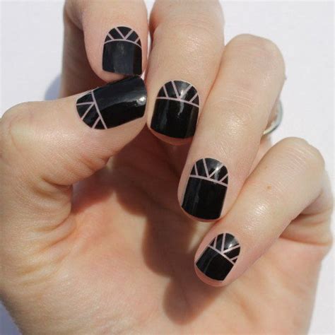 black indio nail wraps nails nail wraps manicure