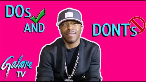 sisqo s dos and donts to sex galore tv youtube