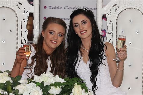 first same sex couple marry in northern ireland robyn peoples and