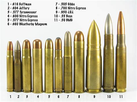 hunting rifle calibers page