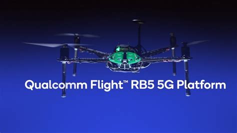 ai enabled qualcomm flight rb  drone platform youtube