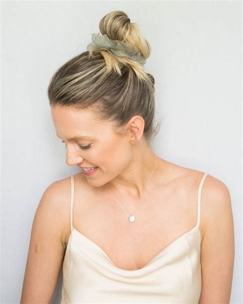 hairstyles with scrunchies how to wear the trend from day to night