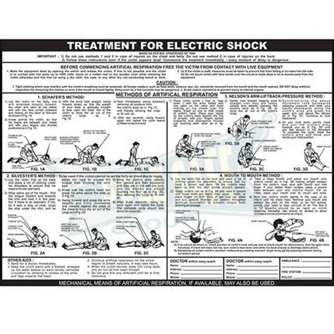 Electric Shock Treatment Chart For Laboratory Rs 450 Number Id
