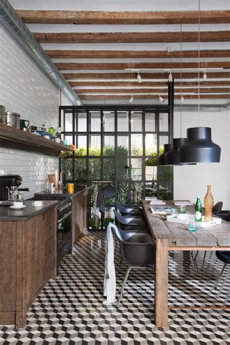 extraordinary modern industrial kitchen interior designs