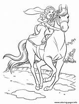 Coloring Pages Riding Horse Horseback Getdrawings sketch template