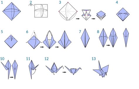 origami crane instructions crafts pinterest origami cranes