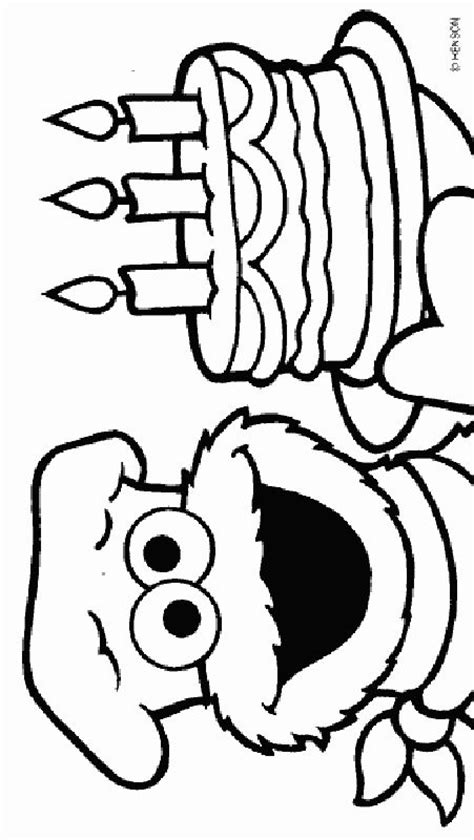 happy birthday elmo coloring pages  print coloringpages
