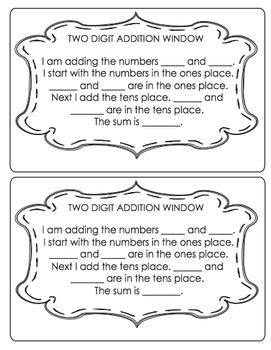 digit addition crafts  activities   lesson plan diva tpt