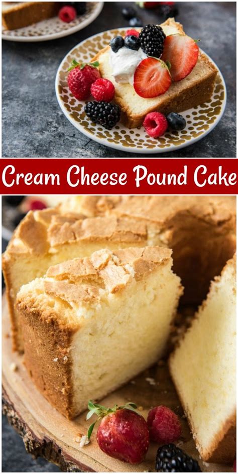 cream cheese pound cake recipe girl