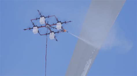 aerones heavy lifting drones power wash wind turbines