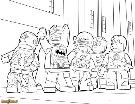 lego printable coloring pages