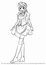 Maid Sama Wa Kaichou Draw Misaki Step Ayuzawa Drawing Anime Drawingtutorials101 Previous Next sketch template