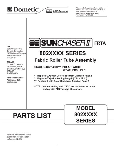 dometic sunchaser ii awning parts reviewmotorsco