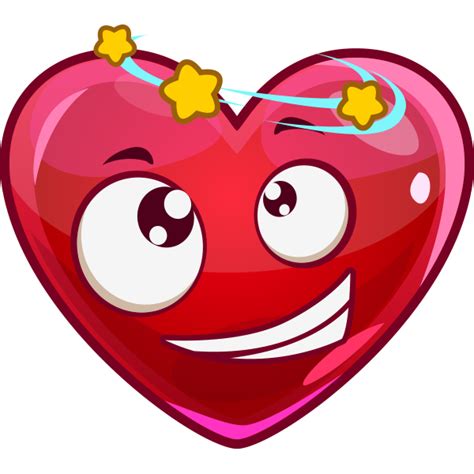 heart sees stars hearts facebook emoticons star emoticon emoticon