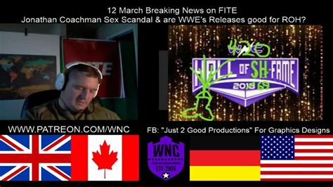 breaking news march 12 jonathan coachman scandal and will