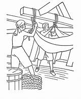 Columbus Sailors sketch template